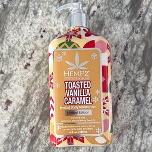 Hempz Toasted Vanilla Caramel Herbal Body Moisturizer - Limited Edition